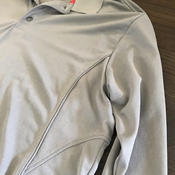 FILA MEN LONG SLEEVE GOLF PERFORMANCE POLO SHIRT - Picture 5 of 7